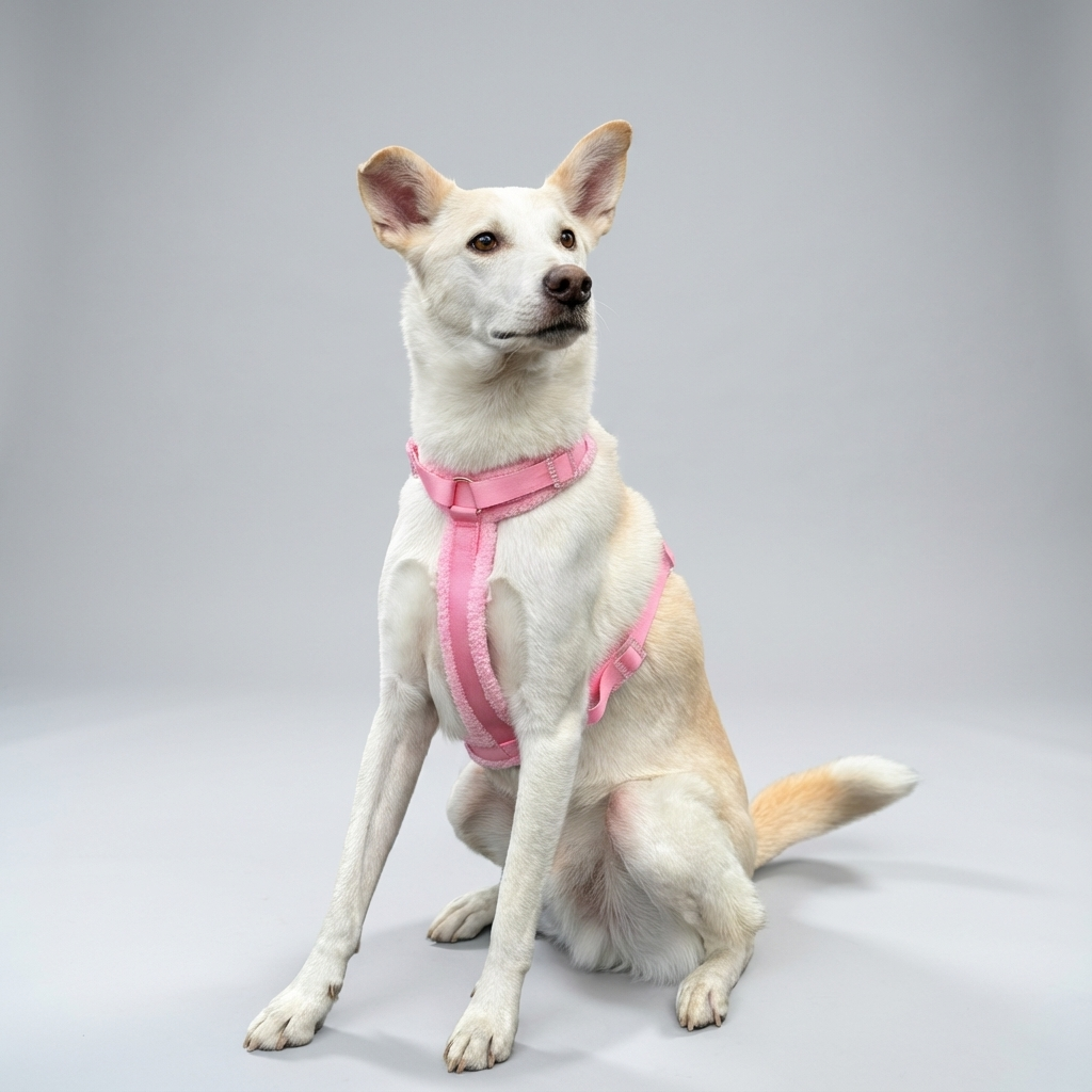 Geschirr für Hund Teddy rosa