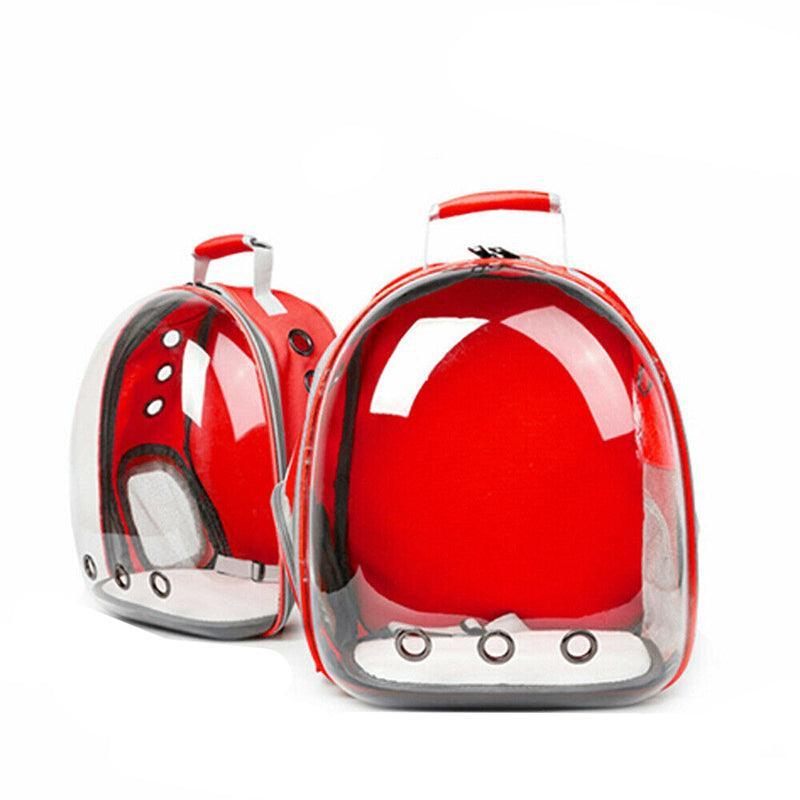 Mochila transportín cápsula para perros y gatos