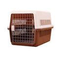 Groß Haustier Transport Crate for Hund Katze Rabbit Portatil Ventilated Travel Carrier