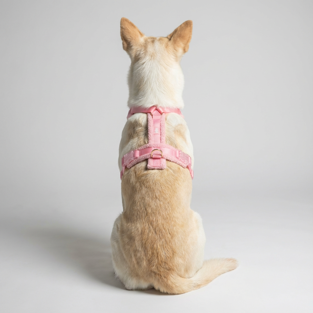 Geschirr für Hund Teddy rosa