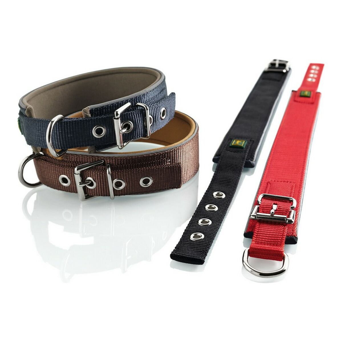 Collar for dog Hunter Neoprene Reflect red 39-46 cm