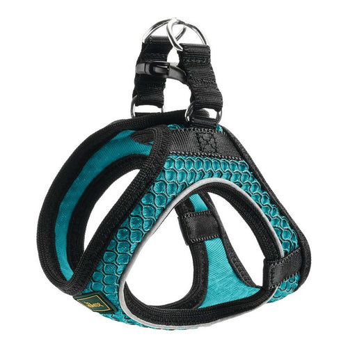Arnes para perro Hunter Hilo-Comfort Turquoise XL S/M (48-55 cm)