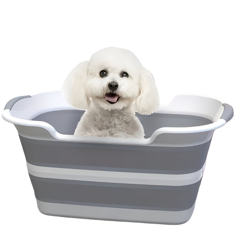 NNETM Foldable Haustier Bathtub groß Capacity Hund Cleaning Bucket