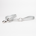 Silver apple leather lead-0