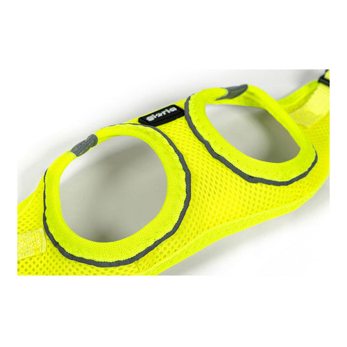 Arnes für Hund Gloria Air Mesh Star Yellow XXS 24-26 cm
