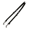 Coupling for 2-Leine für Hund Gloria schwarz (1.6 x 35-56 cm) (1.6 x 35-56 cm)