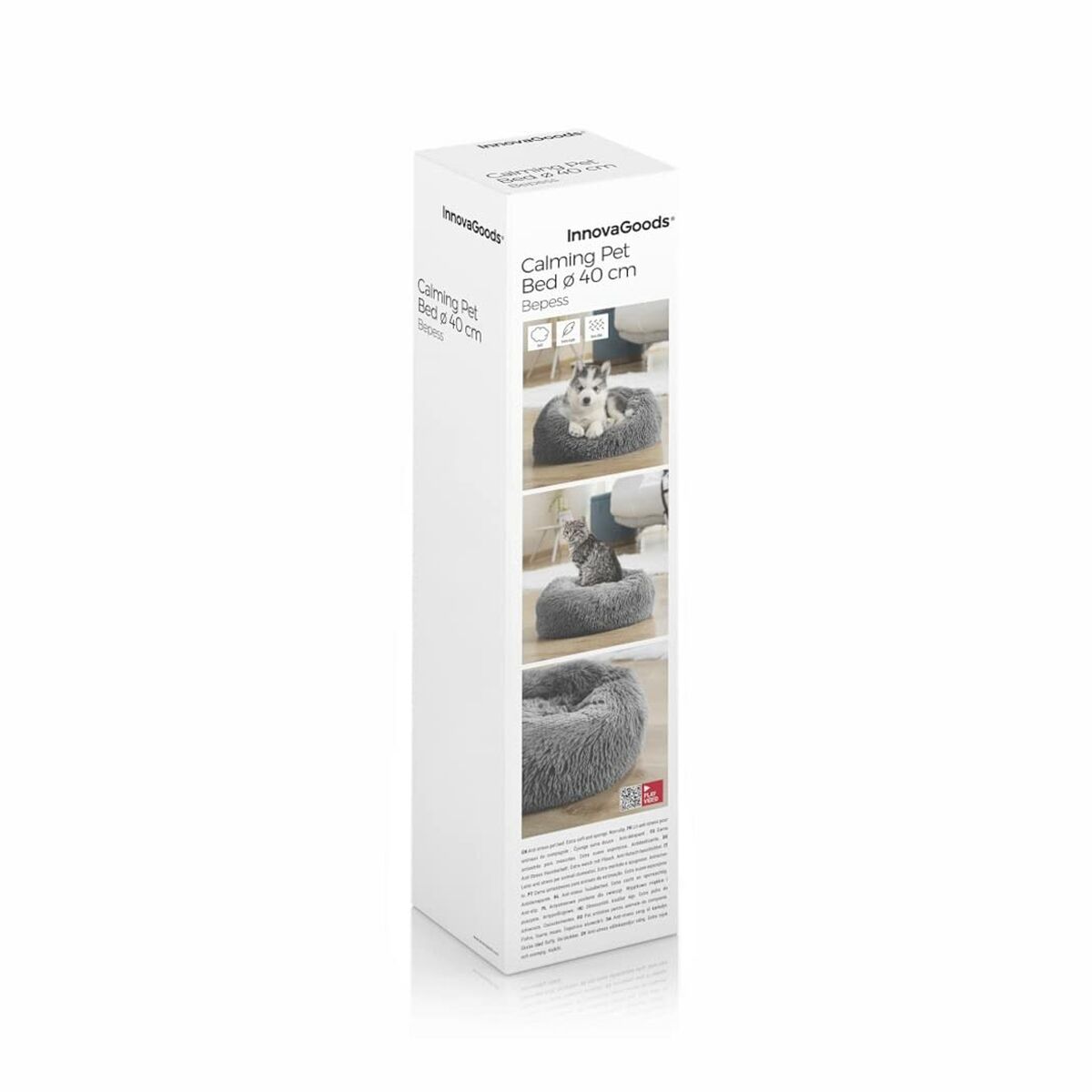 Anti-stress Panier pour animaux Bepess InnovaGoods Ø 60 cm