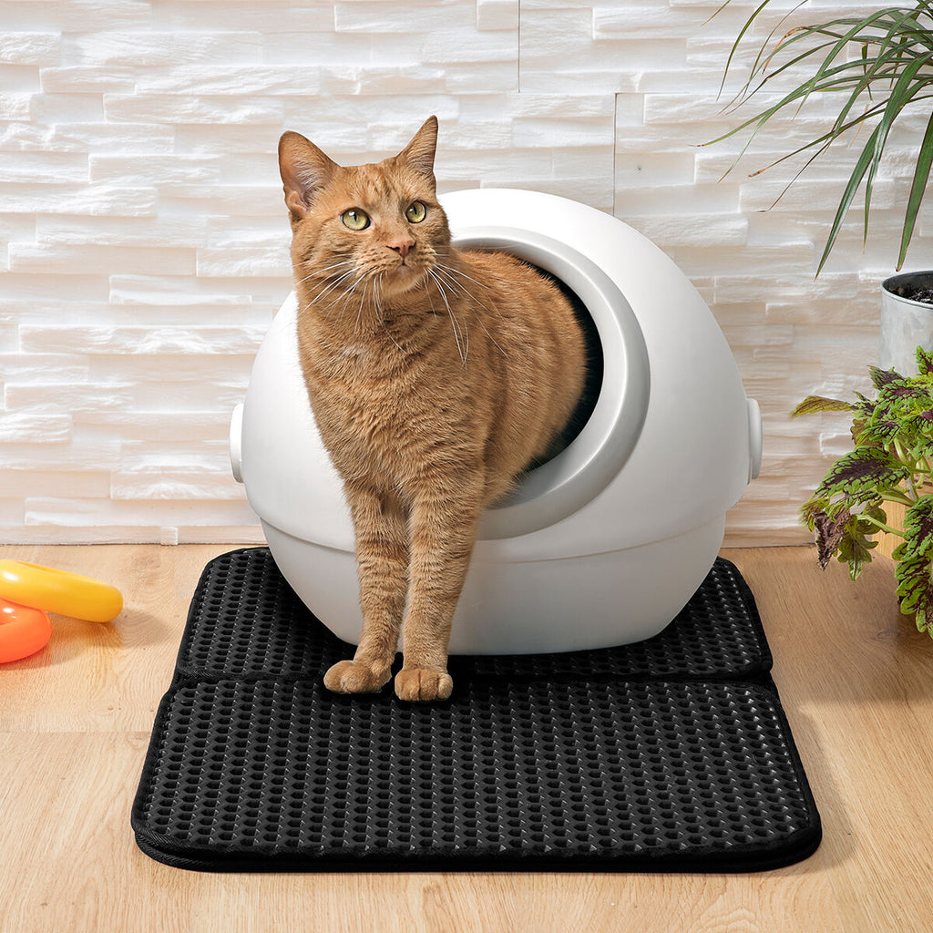 Alfombrilla para arenero de gato Clikatt InnovaGoods
