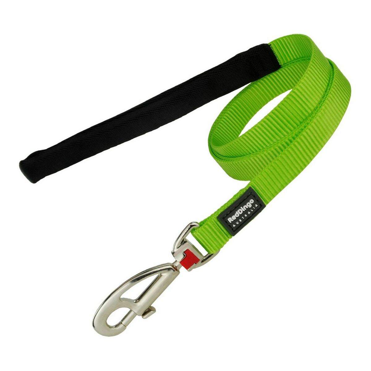 Guinzaglio per cane rosso Dingo Lime (1,5 x 120 cm)