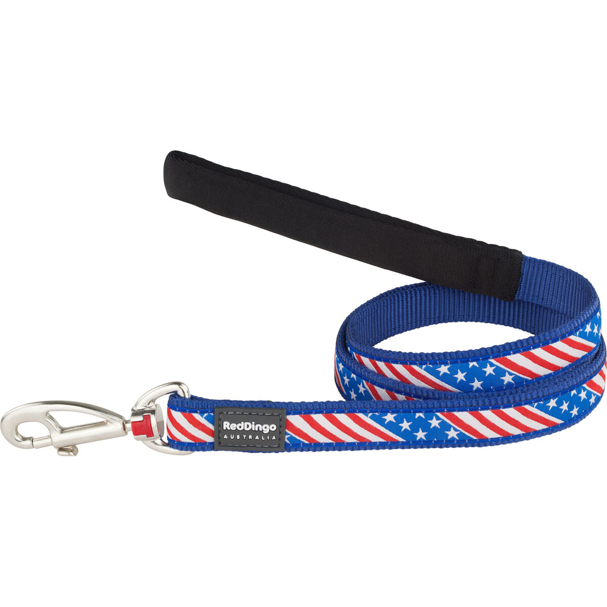 Leine für Hund rot Dingo US Flag blau 1,2 m 1.2 x 120 cm