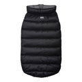 Abrigo para perro rojo Dingo Puffer negro/gris 25 cm