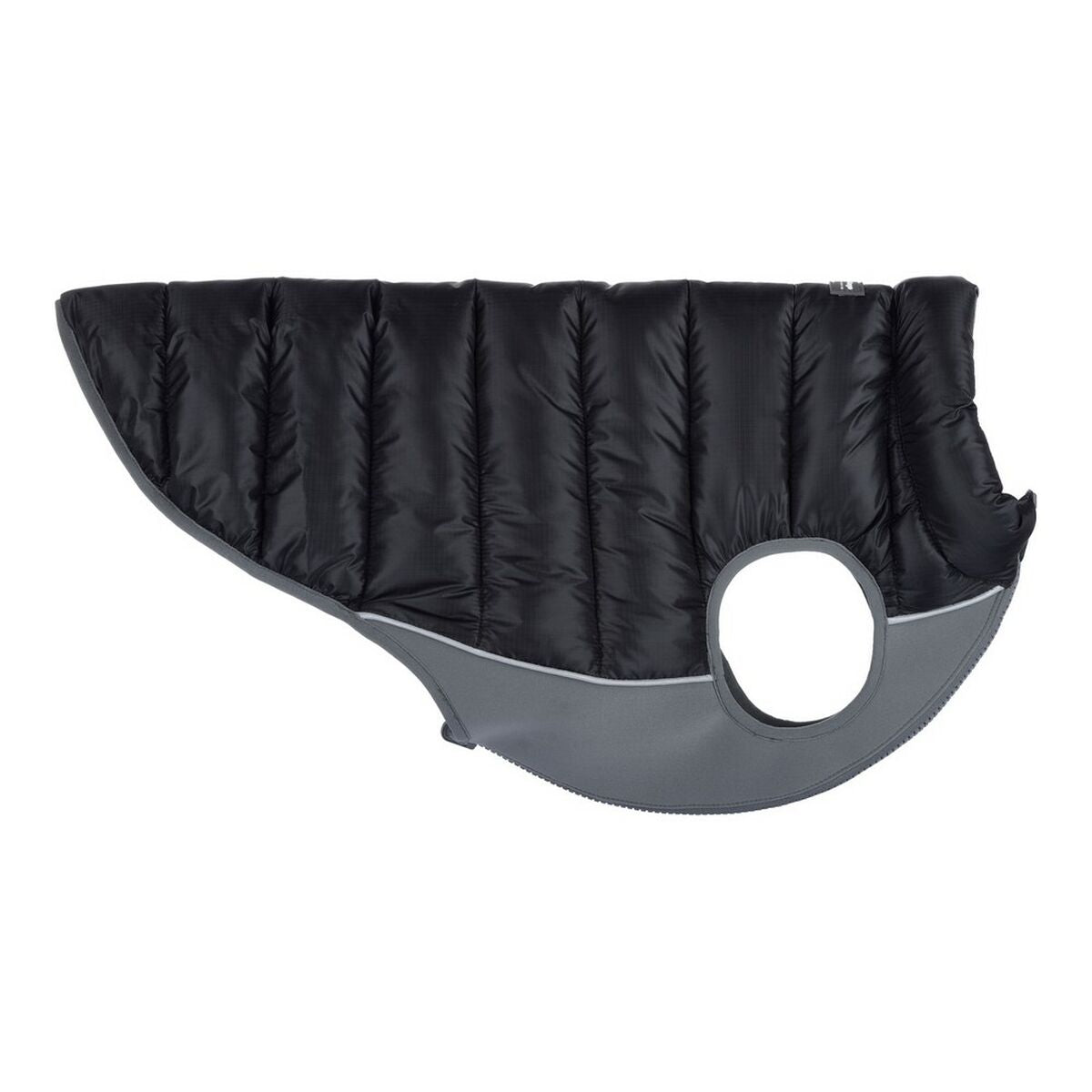 Coat for dog red Dingo Puffer black/grey 25 cm