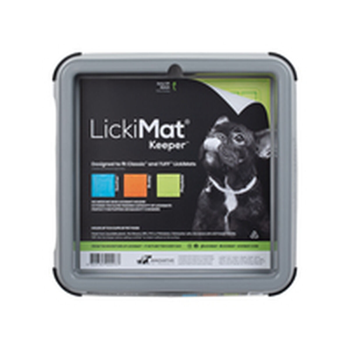Cane Feeder Lickimat Indoor Keeper grigio polypropylene