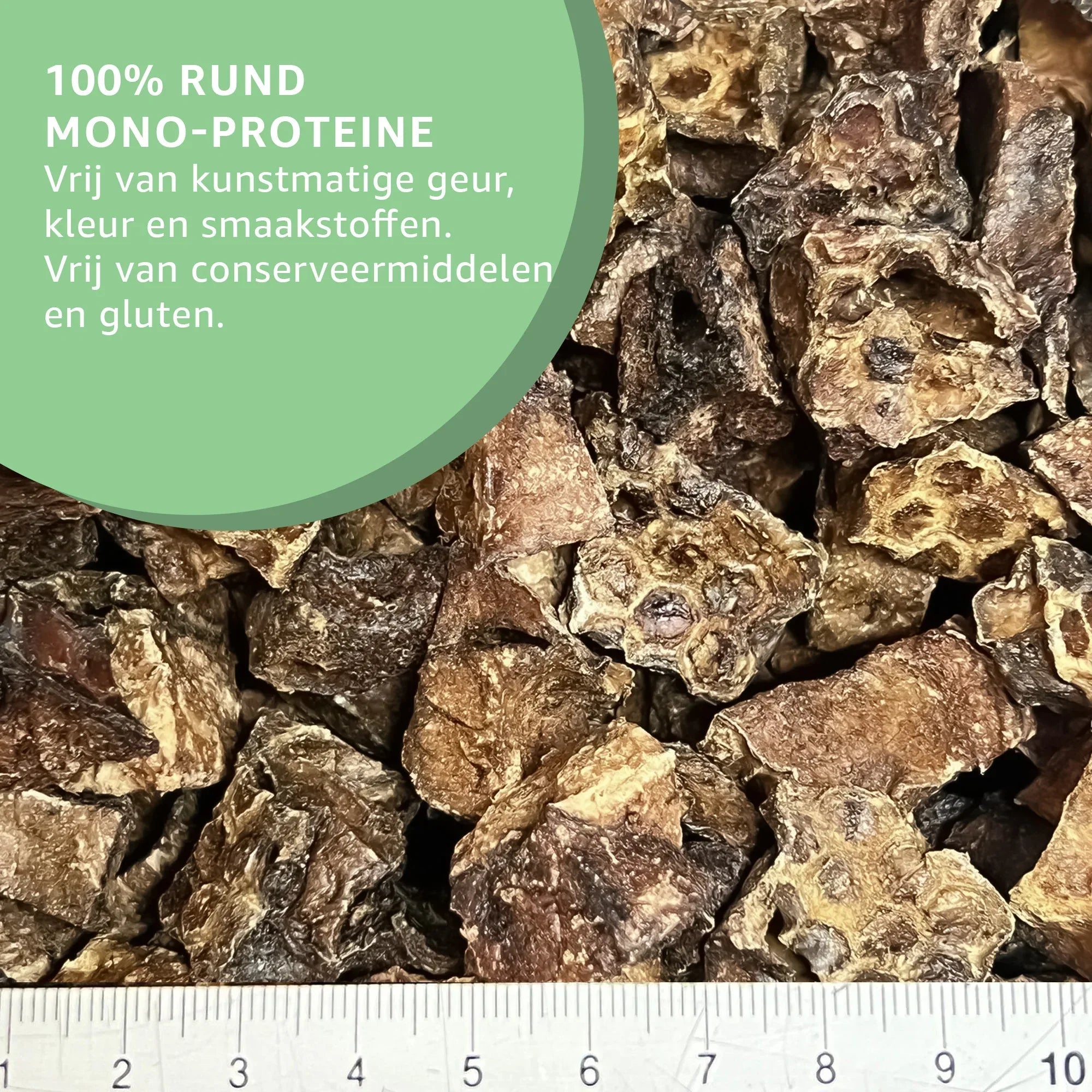 Snacks aus pulmón aus vacuno für Training