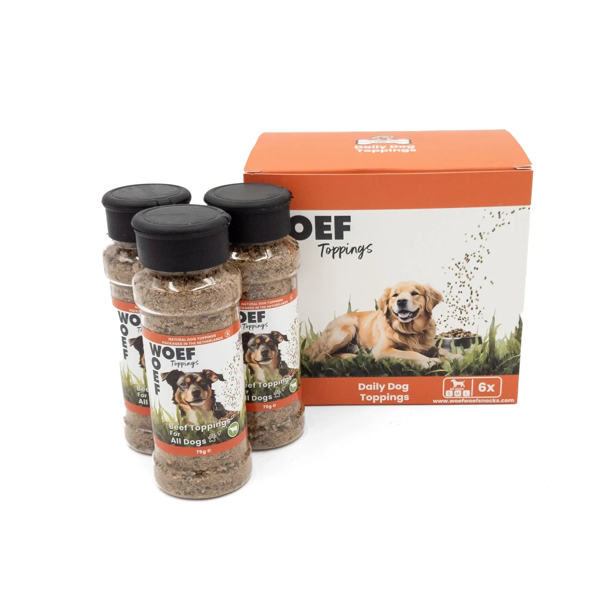 Topping aus vacuno für comida aus Hund