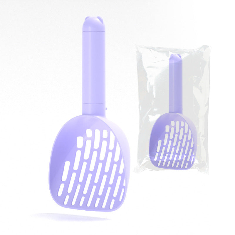 Cat Litter Scoop Plastic Cats Poop Scoop-12