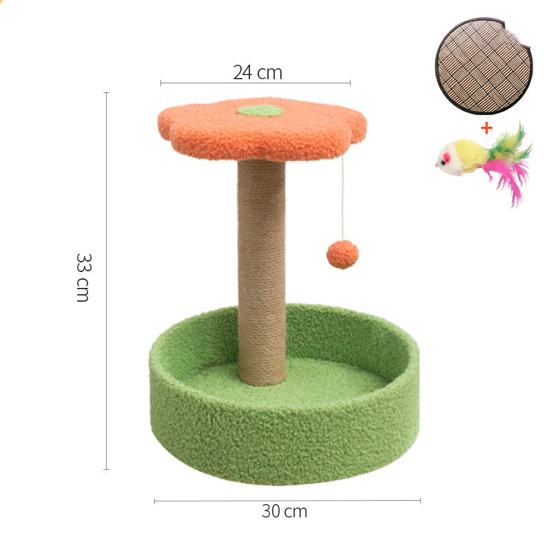 Cat Scratcher with Sisal Winding and Hemp Surface-9