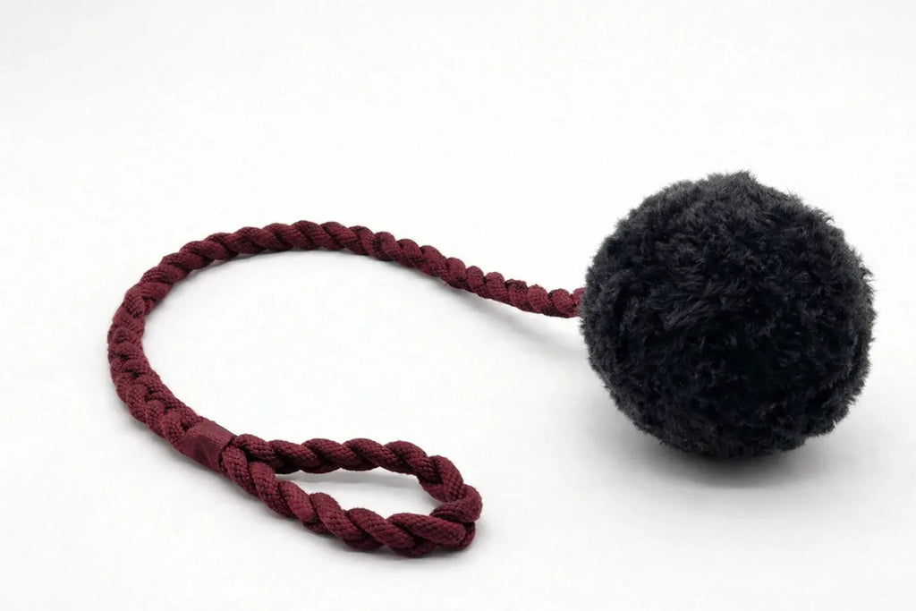 Lana Pom Tug Toy - negro