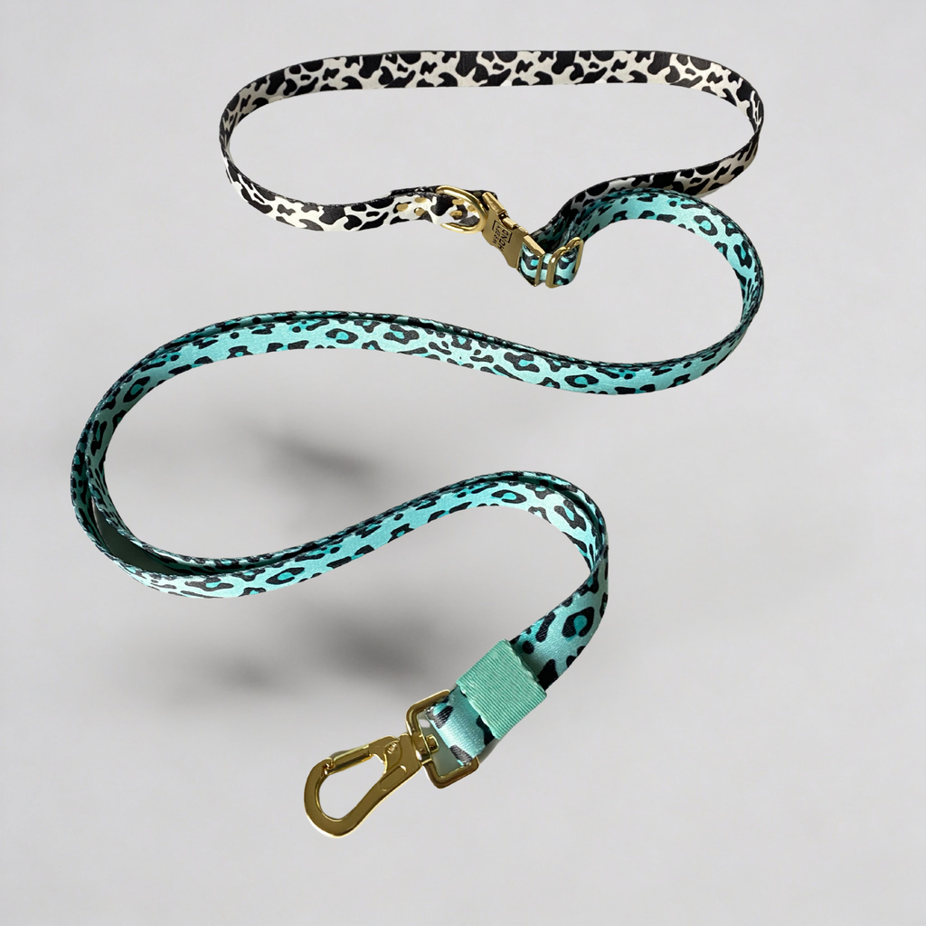 Freihand-Hundeleine Aqua Camo