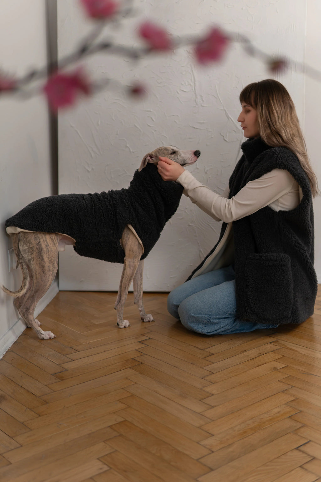 Lana Hund Vest - Charcoal
