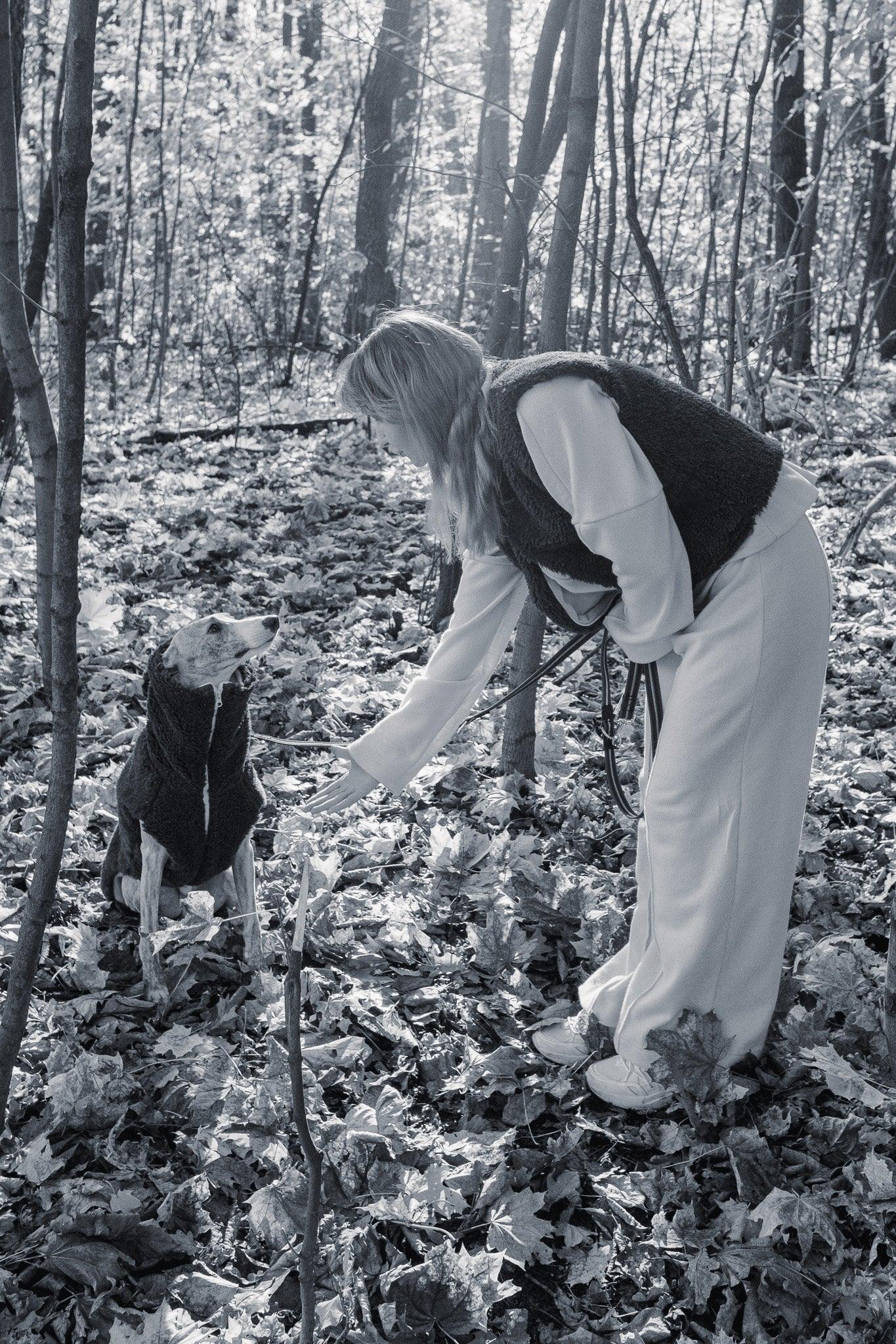Lana Hund Vest - Charcoal