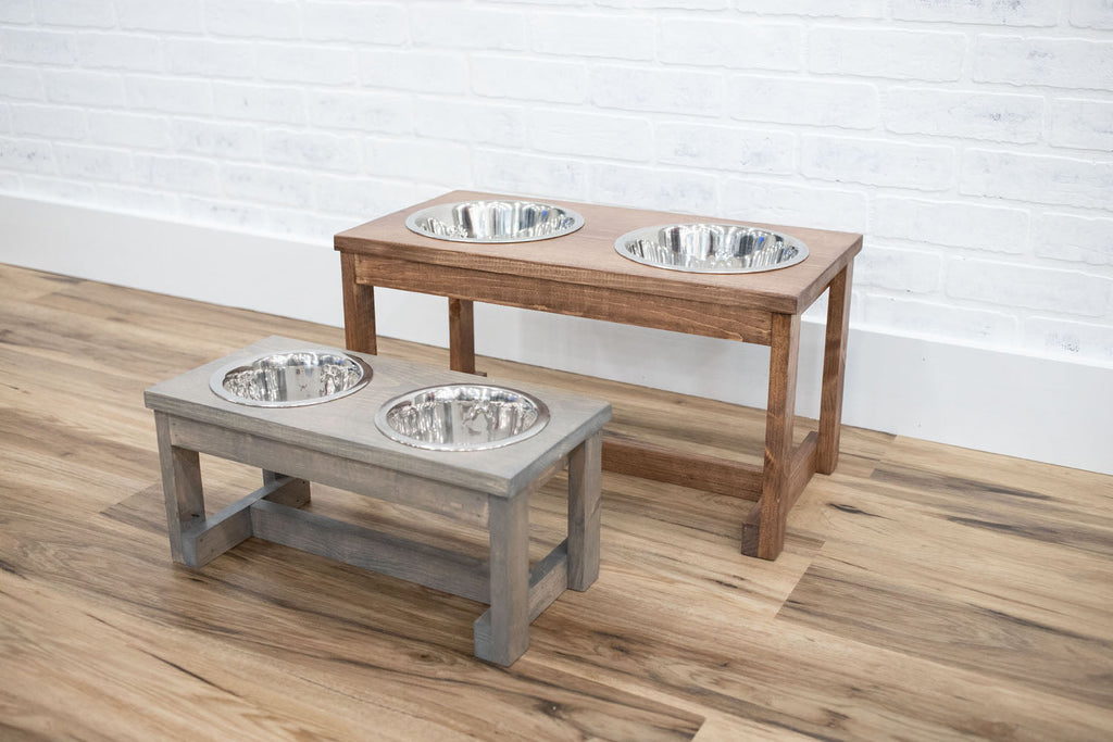 Elevated perro Bowl Stand, Raised mascota Feeder