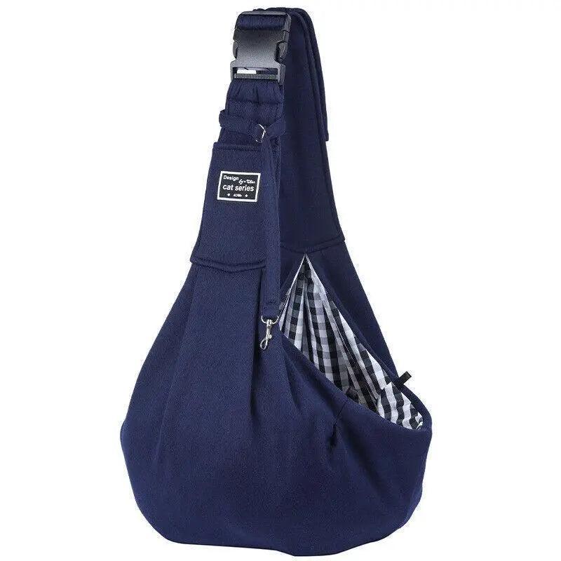 Bolso bandolera transportín para perros pequeños y gatos