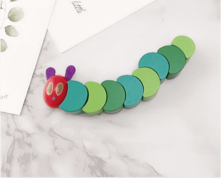 Wooden Hungry Caterpillar Educational Toy-3