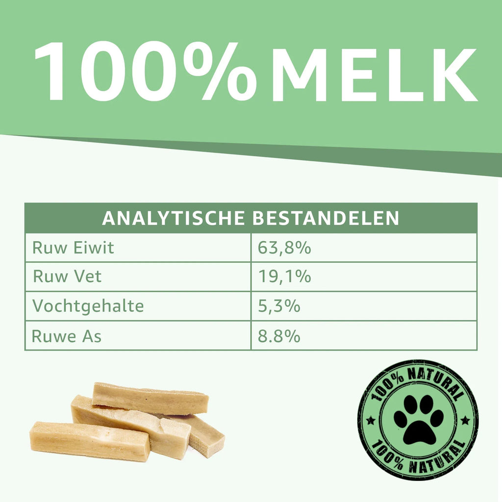 Yakstaven XL - Natuurlijke HondenSnack uit Himalaya | Woef Woef Snacks