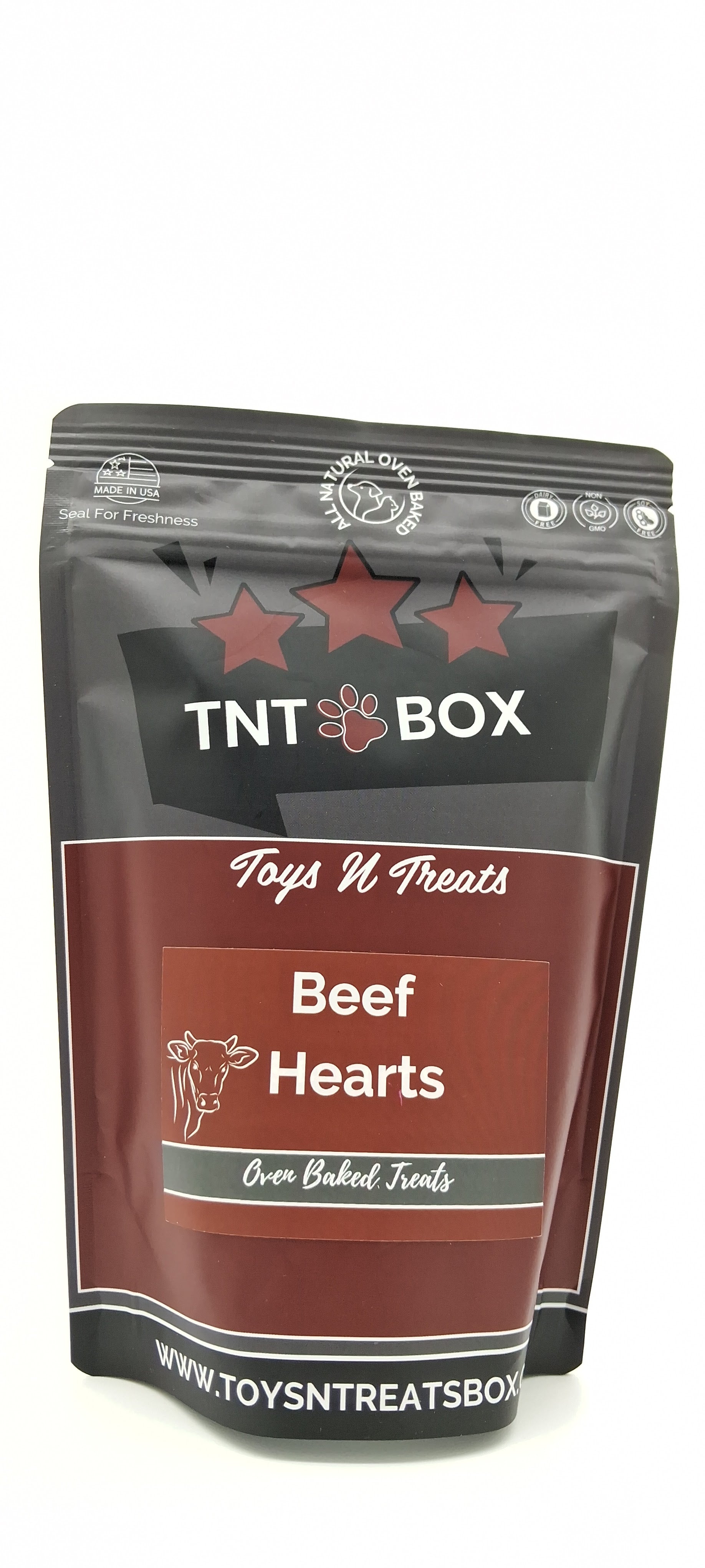 Digestive Health Beef Heart Hund Treats - All natural Oven Baked