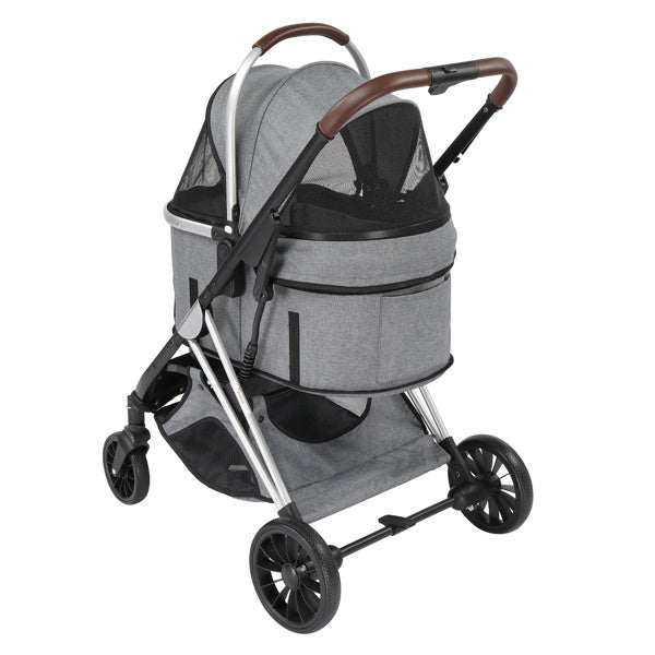 3 in 1 Haustier Stroller. Designed for convenience, safety, and style, it's the perfect gift for your beloved furry companions