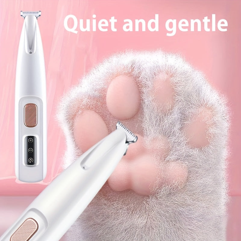 Animal Grooming Clippers with LED Light Support