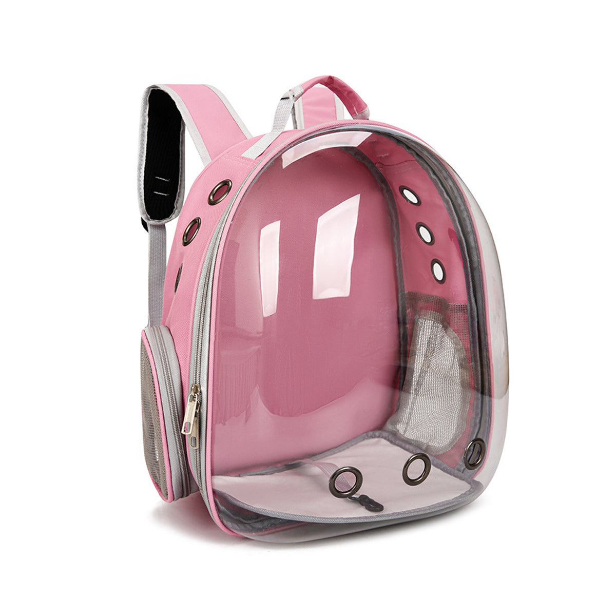 Mochila transportín cápsula para perros y gatos