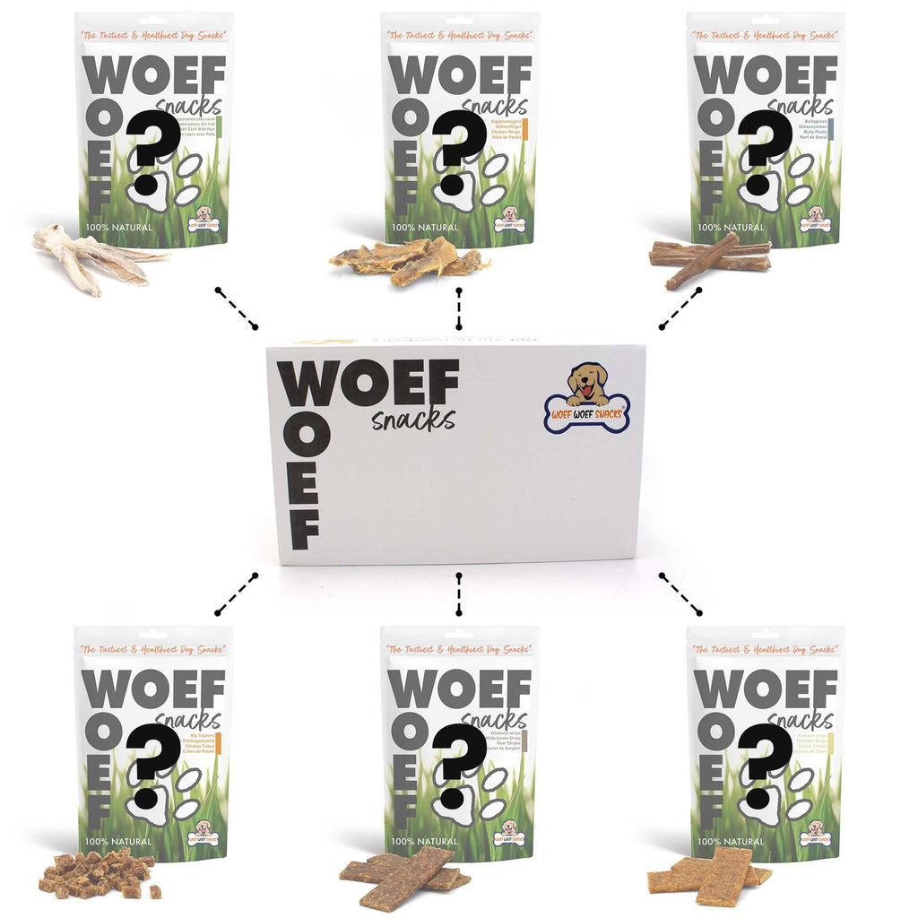 Caja regalo aus Natürliche Snacks für Hunde