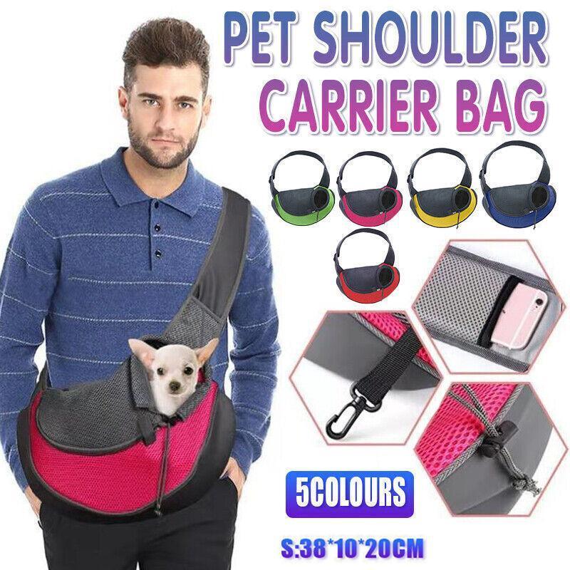 Bolso transportín talla S para perros pequeños y gatos