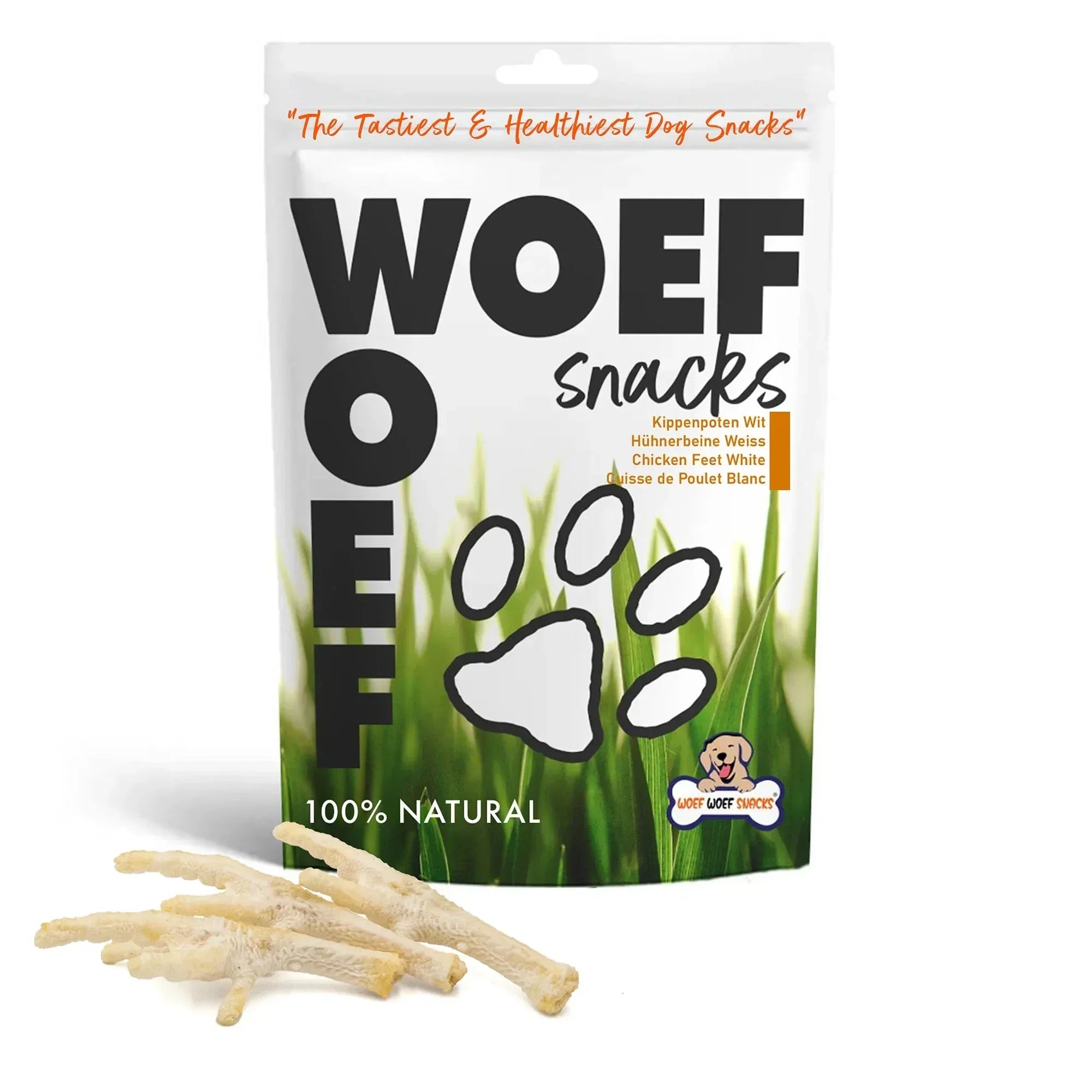 Patas of pollo blancas for Dogs